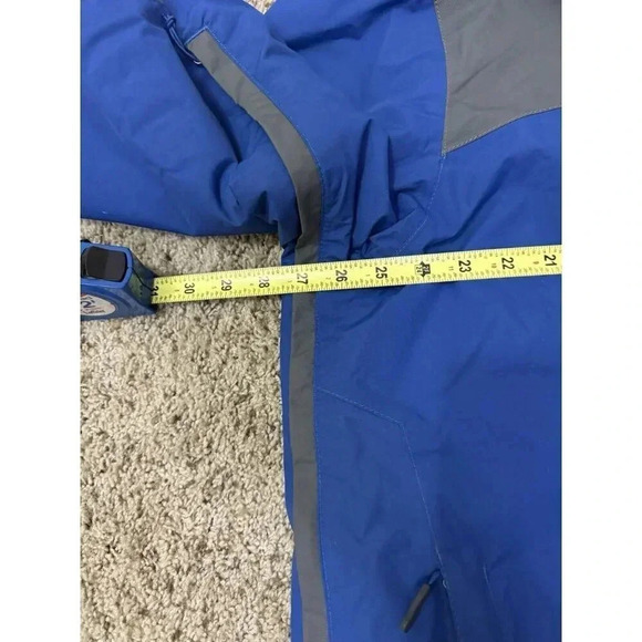 EDDIE BAUER Weatheredge Waterproof Wind Rain Mens Full Zip Jacket XL Outdoor Ski - Picture 8 of 9